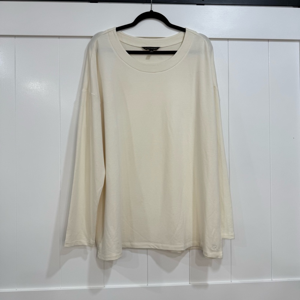 Banana Republic Cream Crew Neck Sweater